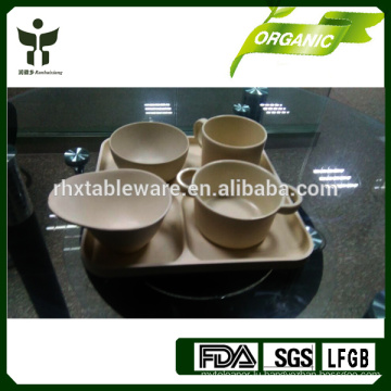 Environmental protection fiber handle coffee cup